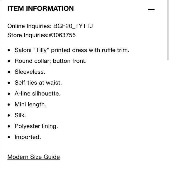 Nwt SALONI Tilly Ruffle Dress Turquoise Ornamental - Picture 5 of 5